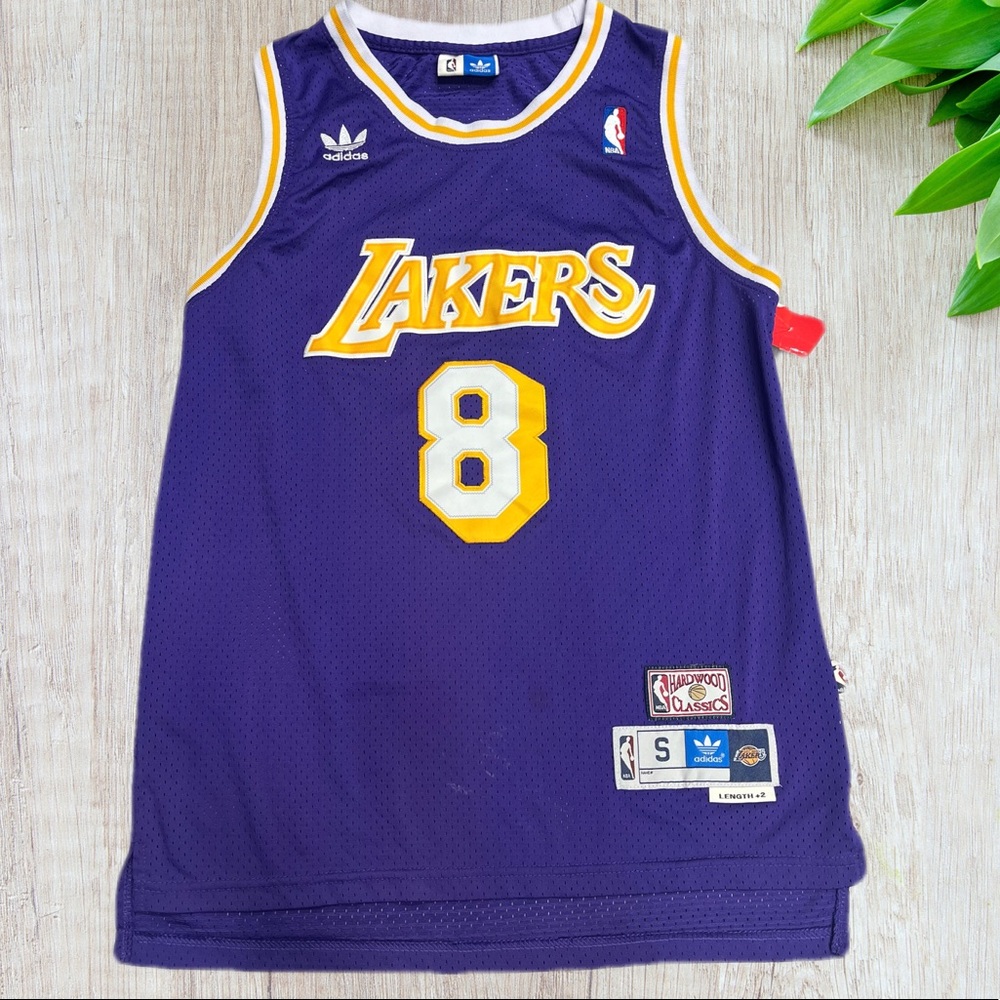 Adidas 1998 #8 NBA Kobe Bryant Los Angeles Mens Vintage Jersey